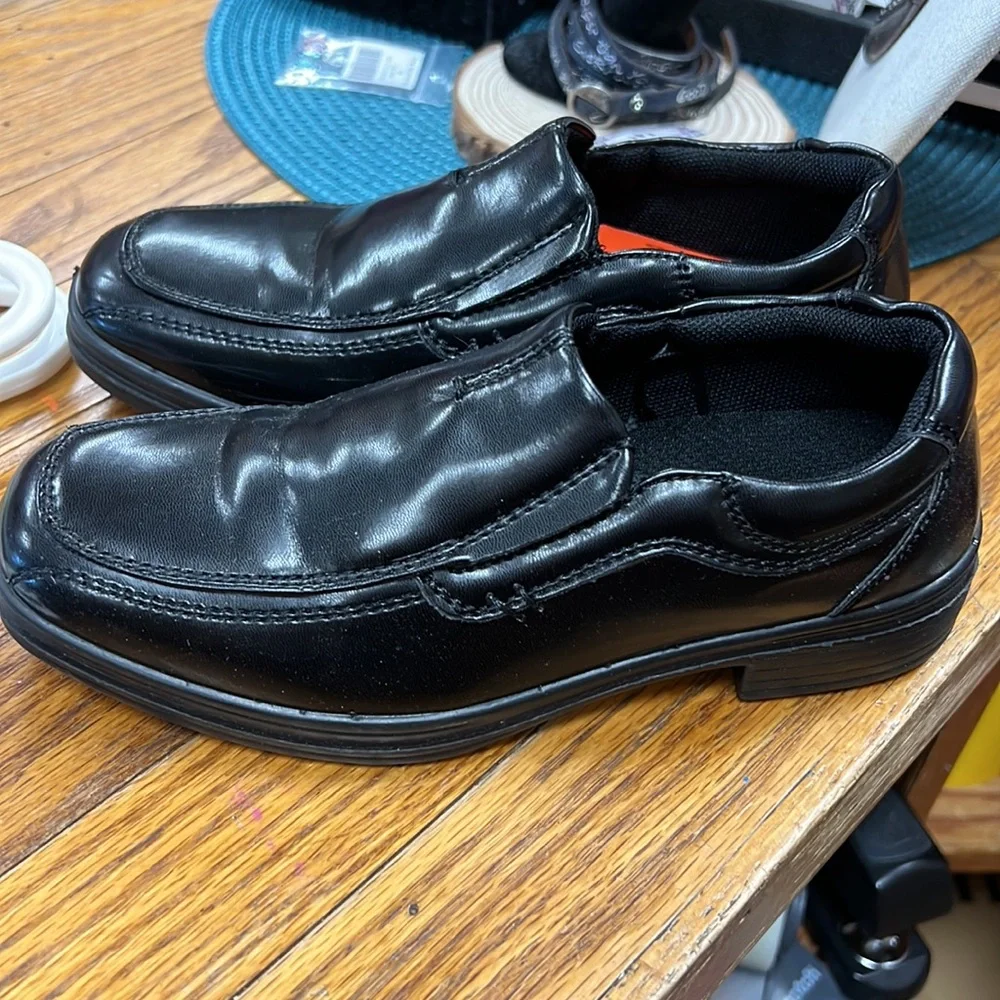 DEER STAGS | Wise black slip on dress shoes